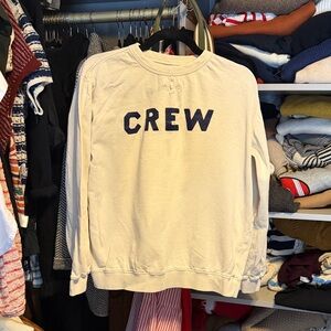 Kiel James Patrick “Crew” Neck Cream Sweater